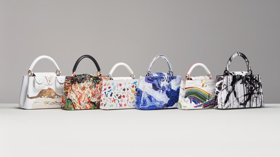 THE CLASSIC CAPUCINES OF LOUIS VUITTON GET AN ARTISTIC MAKEOVER