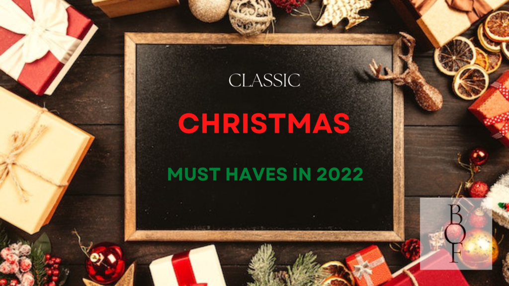 Classic Christmas musthaves in 2022 Blog on fashion