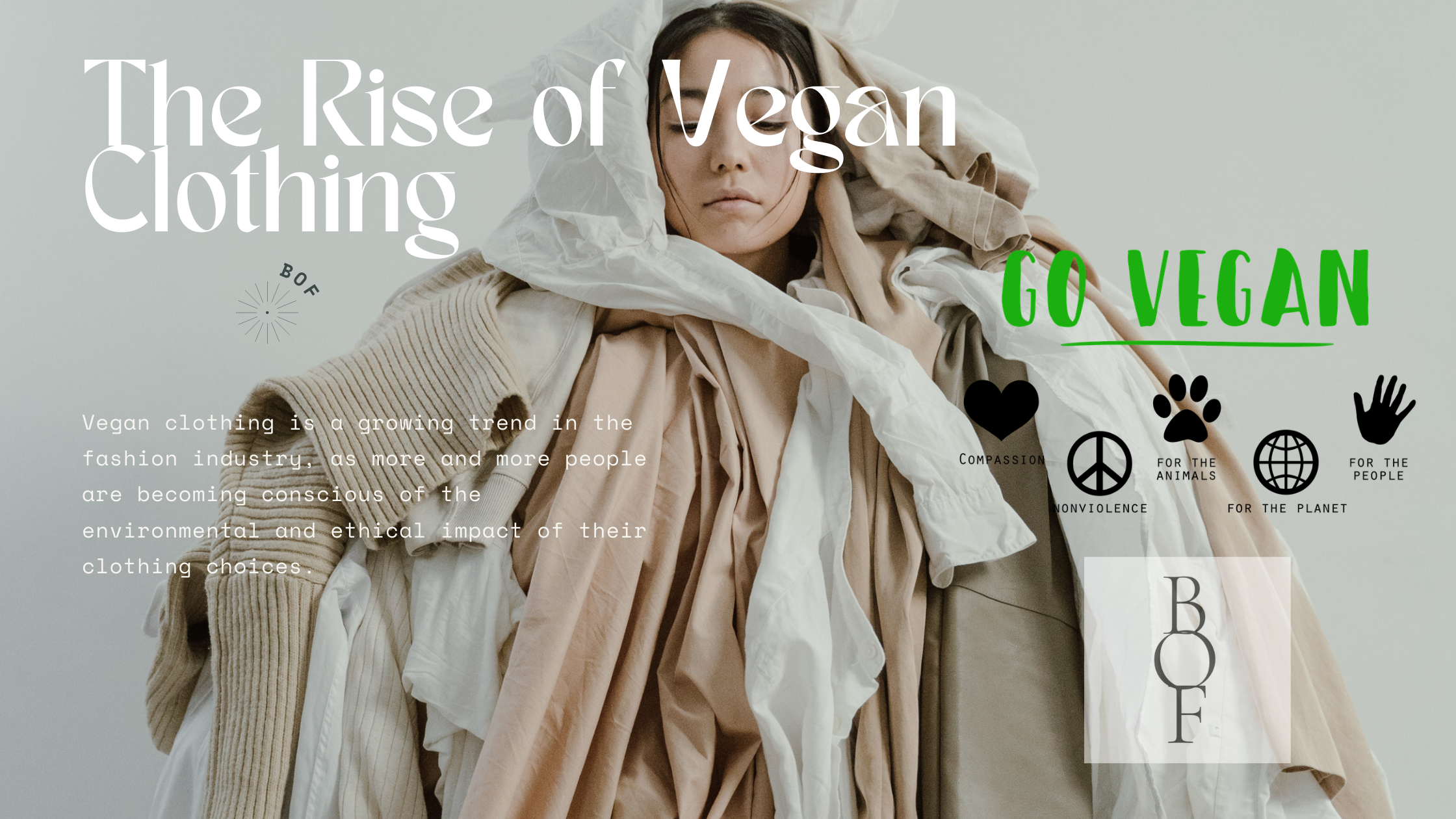 “Fashioning a Sustainable Future: The Rise of Vegan Clothing”
