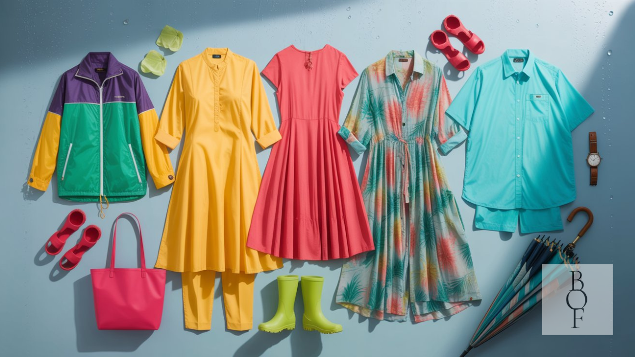 Easy Outfit Ideas for Monsoon Days Using Bright Colors
