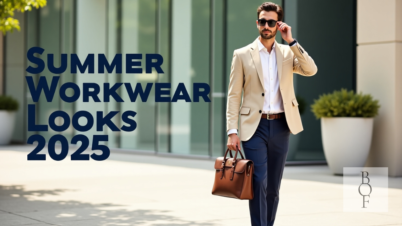 Office Wear Outfits for Men – Summer 2025: Stay Cool, Look Sharp